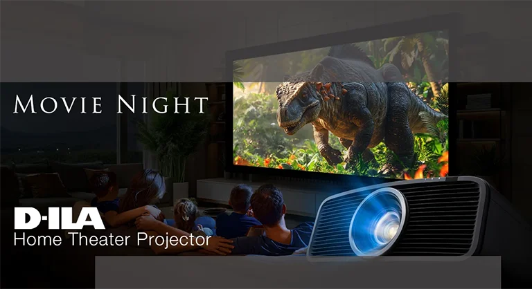 D-ILA Projector Movie Night