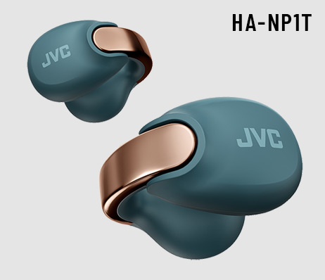 JVC HA-NP1T : Ecouteurs aux allures de bouton de manchette