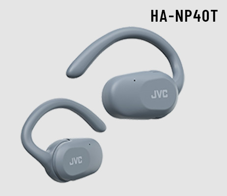 JVC HA-NP40T : nearphones pour un mode de vie actif