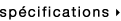 Spécifications
