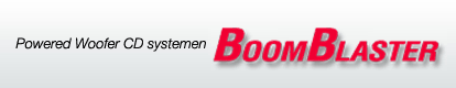 Powered Woofer CD systemen BOOMBLASTER
