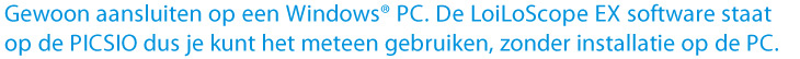 Voorgeïnstalleerde software: handig en creatief. Upload je opnames, en de hele wereld kan ze zien!