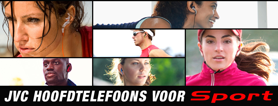 JVC HOOFDTELEFOONS VOOR SPORTERS